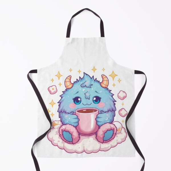 Item preview, Fluffo Monster | Adorable Fluffy Creature Kawaii Streetwear Art designed and sold by Stylestickers55.