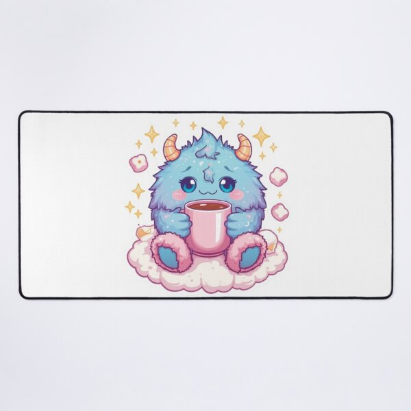 Item preview, Fluffo Monster | Adorable Fluffy Creature Kawaii Streetwear Art designed and sold by Stylestickers55.