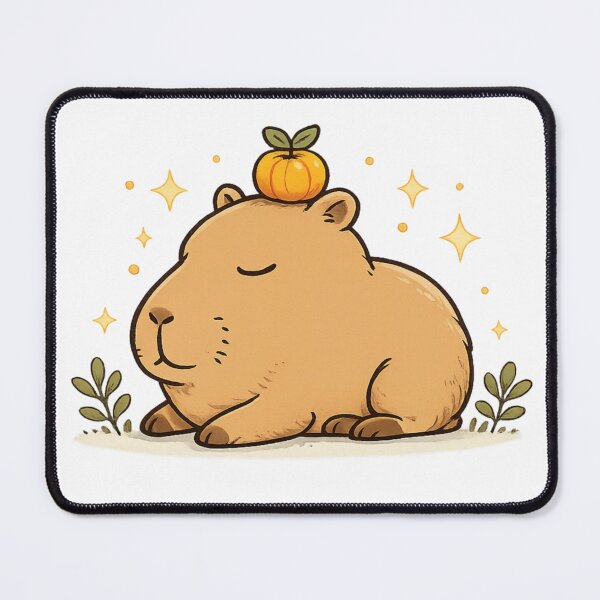 Item preview, Cute Autumn Capybara Design designed and sold by StyleBloomes.