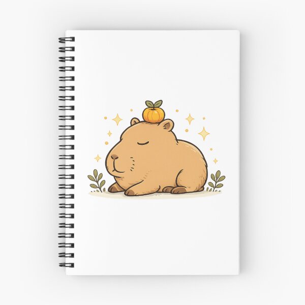 Item preview, Cute Autumn Capybara Design designed and sold by StyleBloomes.