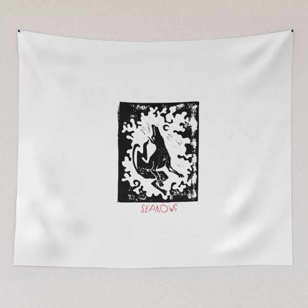 Item preview, Black Silhouette Animal With Red Typography designed and sold by JosipMaino.