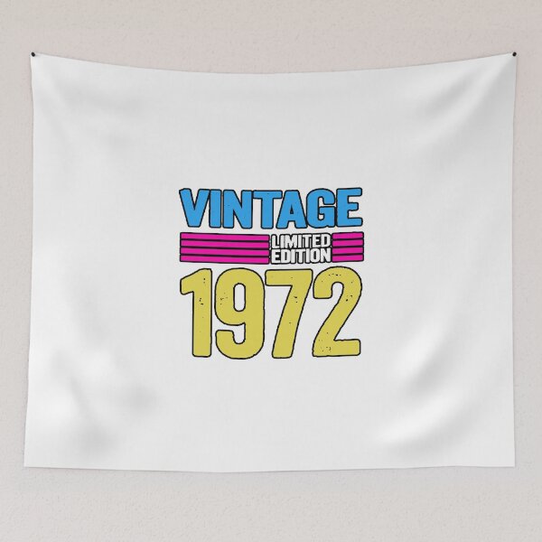 Item preview, Vintage 1972 Limited Edition | Retro Design 1972nd Birthday designed and sold by AstronautMerch.