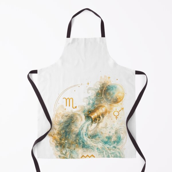 Item preview, Aquarius Watercolor Zodiac Spirit designed and sold by NucciCollective.