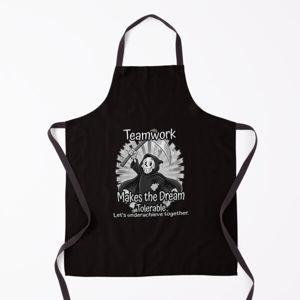 Item preview, Teamwork Makes The Dream Tolerable Funny Sarcastic Grim Reaper Design designed and sold by A-T-H.