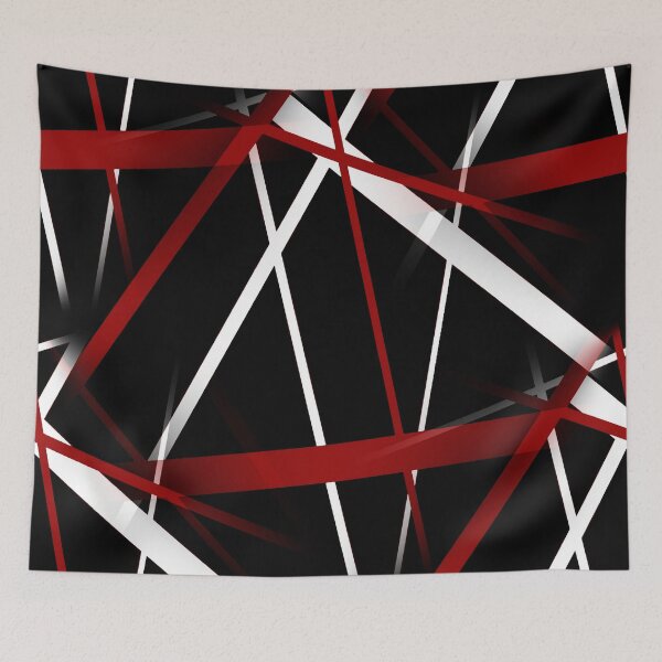 Item preview, Urban Geometry Black White Red designed and sold by taiche.