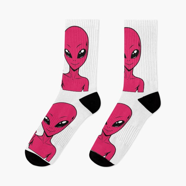 Item preview, Alien Finger Heart – Cute Space Alien Love Gesture Sticker designed and sold by The-Visitors.