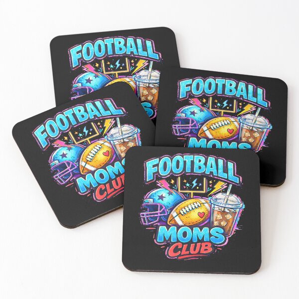Item preview, Football Moms Club - Retro Football Mom Shirt designed and sold by ayion.