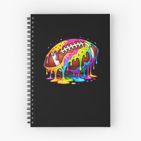 Item preview, Football Drip Art - Rainbow Splash Football Shirt designed and sold by ayion.