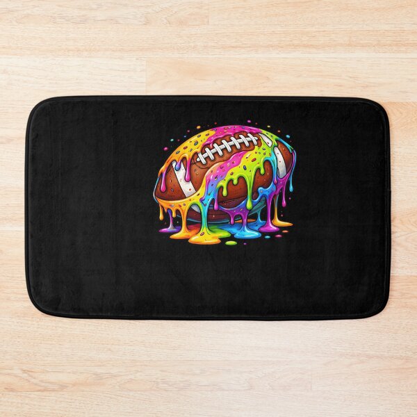 Item preview, Football Drip Art - Rainbow Splash Football Shirt designed and sold by ayion.