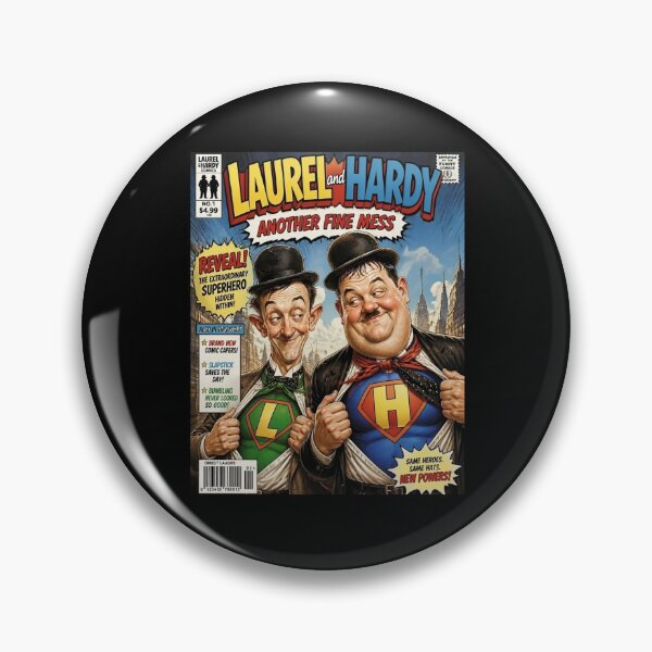 Item preview, Laurel and Hardy  - Comic Book Cover designed and sold by Wilcox PhotoArt.