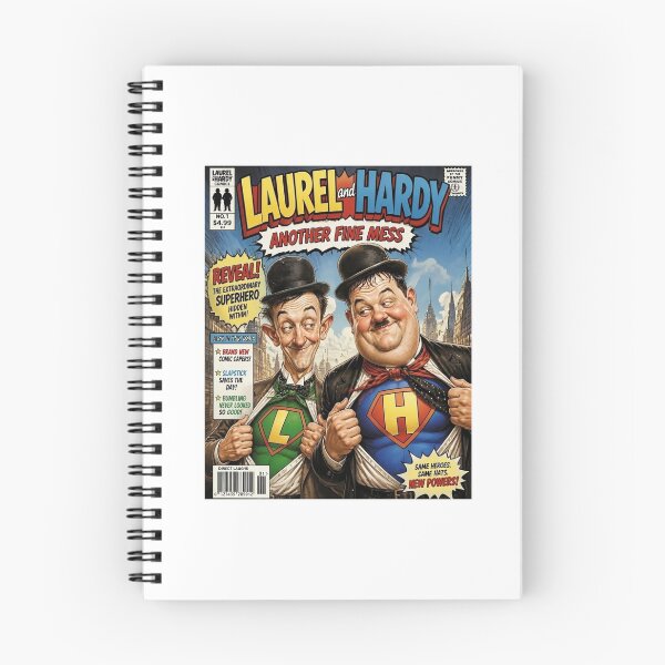 Item preview, Laurel and Hardy  - Comic Book Cover designed and sold by Wilcox PhotoArt.