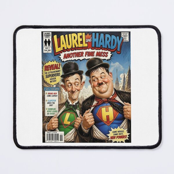 Item preview, Laurel and Hardy - Comic Book Cover designed and sold by Wilcox PhotoArt.