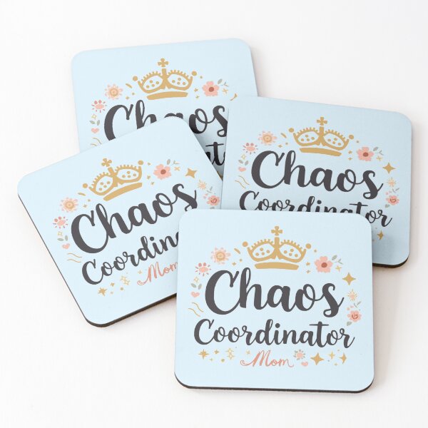 Item preview, Chaos Coordinator Mom | Funny Crown Mom Life Design designed and sold by Cartoon art with a purpose ❤️ Supporting Althea’s friends .