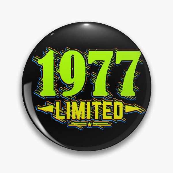 Item preview, 1977 Limited Edition | Neon Glitch Design Birthday 1977 Years designed and sold by AstronautMerch.