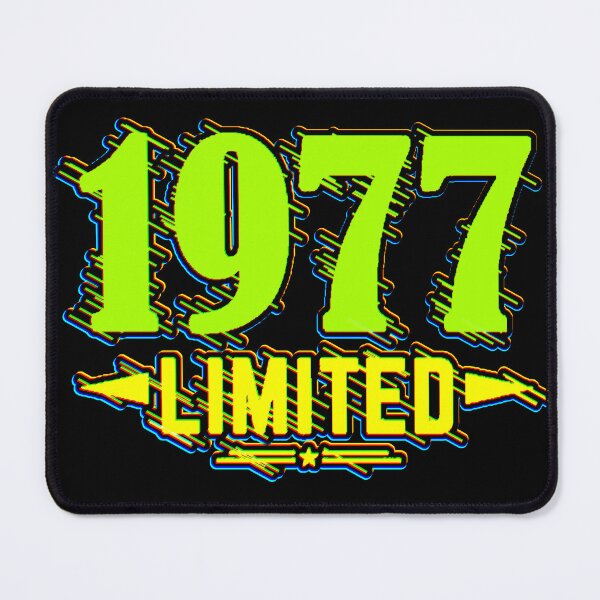 Item preview, 1977 Limited Edition | Neon Glitch Design Birthday 1977 Years designed and sold by AstronautMerch.