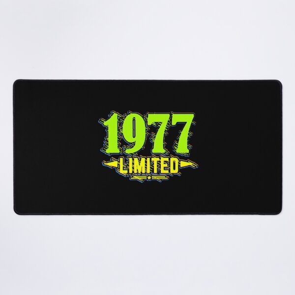 Item preview, 1977 Limited Edition | Neon Glitch Design Birthday 1977 Years designed and sold by AstronautMerch.