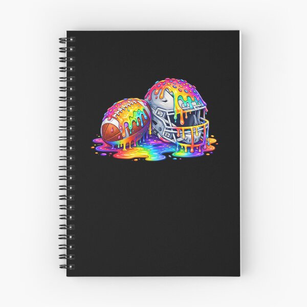 Item preview, Football Drip Art - Rainbow Splash Football Shirt Gift for Daughter Son designed and sold by ayion.