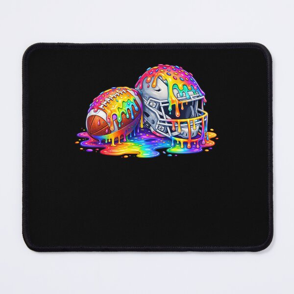 Item preview, Football Drip Art - Rainbow Splash Football Shirt Gift for Daughter Son designed and sold by ayion.
