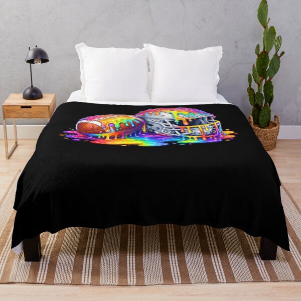 Item preview, Football Drip Art - Rainbow Splash Football Shirt Gift for Daughter Son designed and sold by ayion.