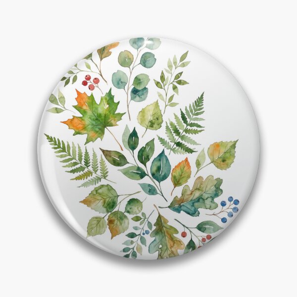 Item preview, Watercolor Leaves  art Design  designed and sold by VisionGraphic.