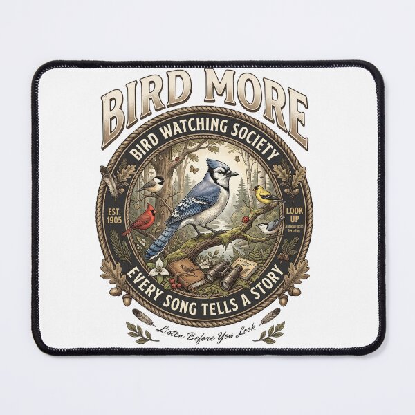 Item preview, Bird Watching Society designed and sold by Roy & Tiffany.