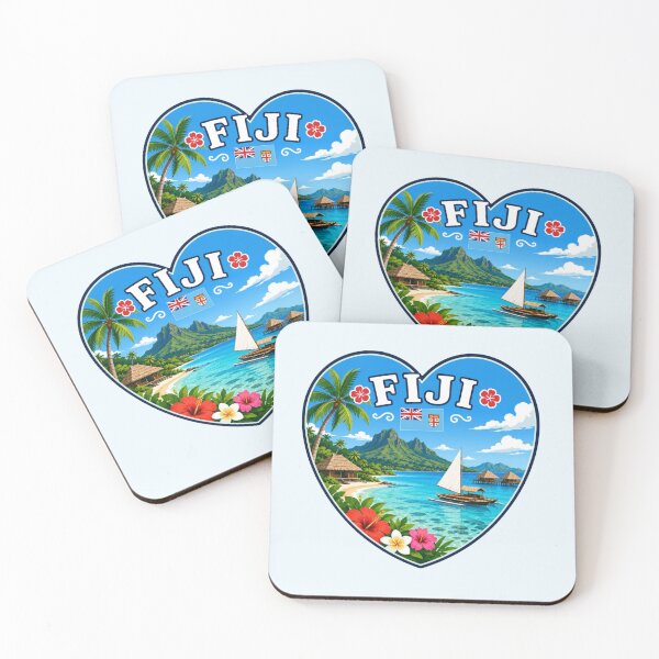 Item preview, Fiji Heart Shape Design designed and sold by Myra365Art.