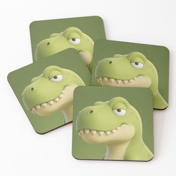 Item preview, Kawaii Green T Rex with Attitude designed and sold by VoxelEstudi0nic.