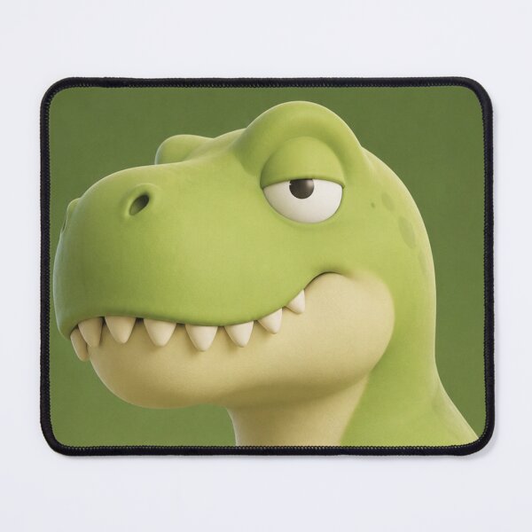 Item preview, Kawaii Green T Rex with Attitude designed and sold by VoxelEstudi0nic.