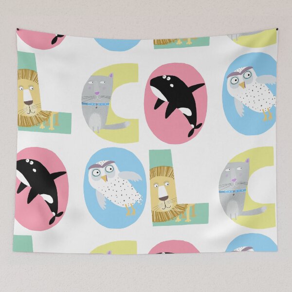 Item preview, Cool! Illustrated Alphabet Animals designed and sold by Carla Daly.