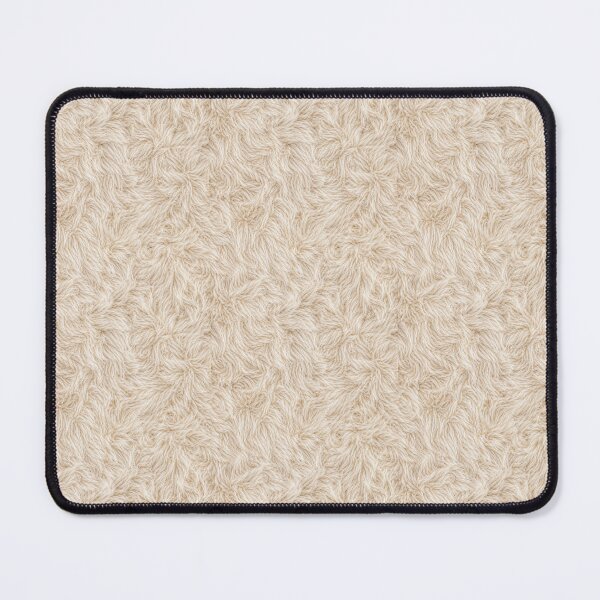 Item preview, Ivory Shaggy Faux Fur Texture Pattern designed and sold by Tammy Marie Russell.
