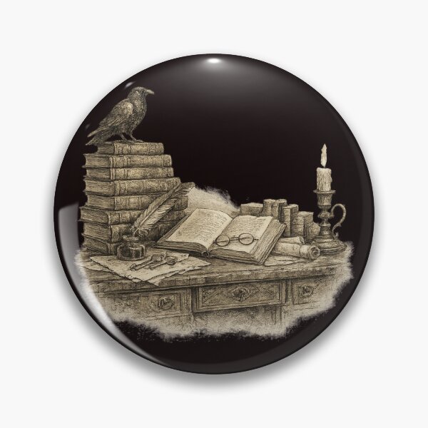 Item preview, Forgotten Library Relics Vintage Ink Illustration designed and sold by Tadeusz1.