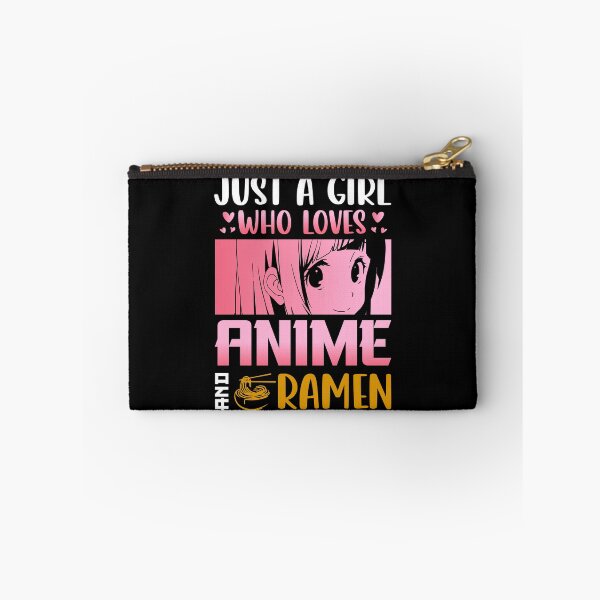 Item preview, Just A Girl Who Loves Anime & Ramen designed and sold by bella-rosa87.