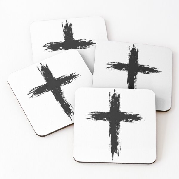Item preview, Distressed Black Christian Cross designed and sold by  Nature in Focus.