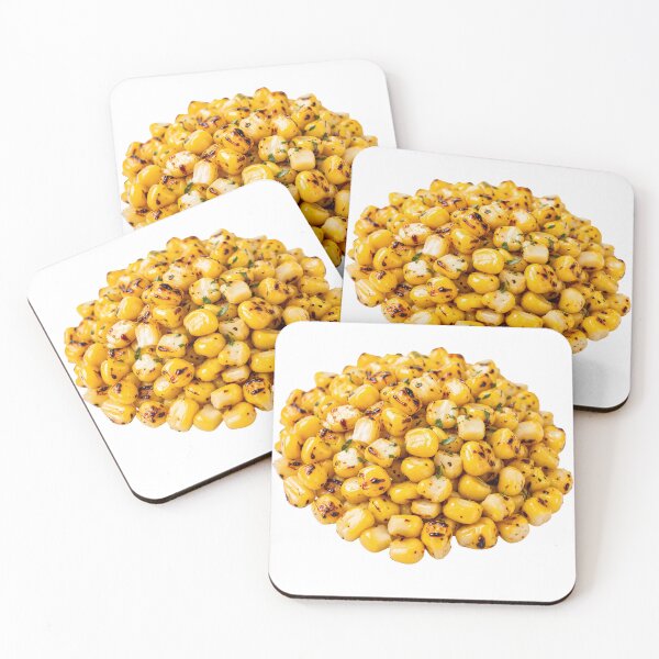 Item preview, Grilled Corn Kawaii Sticker designed and sold by PriyankaSonara.
