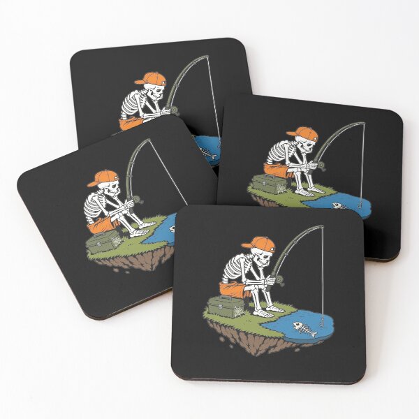 Item preview, Skeleton Fishing Halloween Costume Funny Fishing Boys Kids designed and sold by clothesy7.