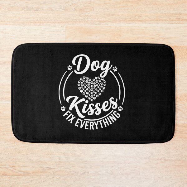 Item preview, Dog Kisses Fix Everything Paw Heart designed and sold by SiarheiYur.