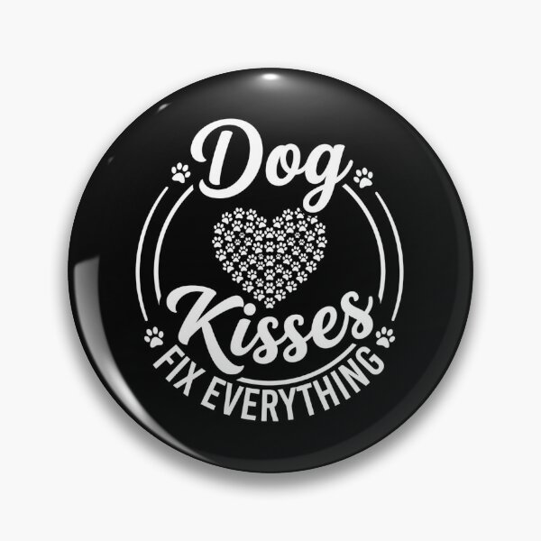 Item preview, Dog Kisses Fix Everything Paw Heart designed and sold by SiarheiYur.