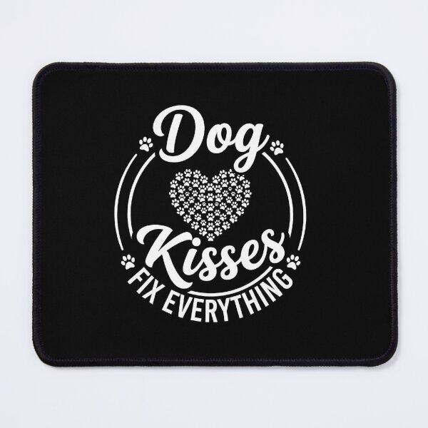 Item preview, Dog Kisses Fix Everything Paw Heart designed and sold by SiarheiYur.