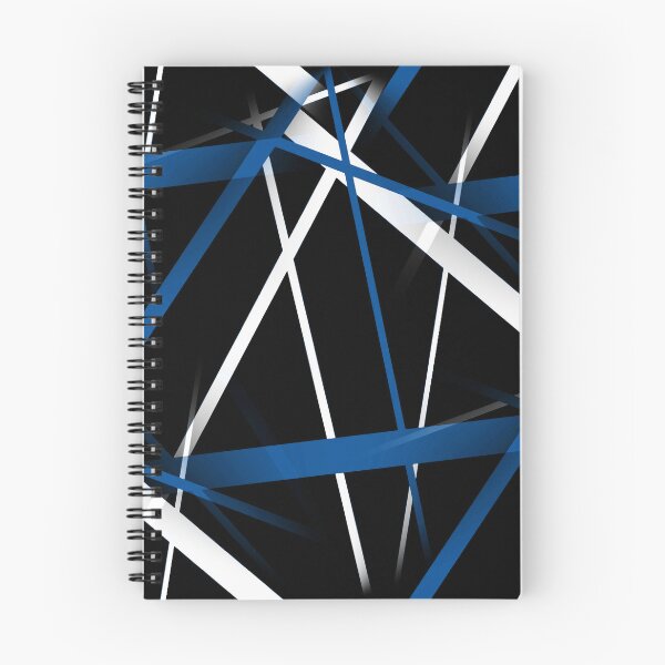 Item preview, Urban Geometry Black White Blue designed and sold by taiche.