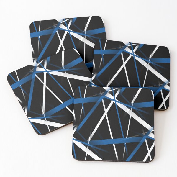 Item preview, Urban Geometry Black White Blue designed and sold by taiche.