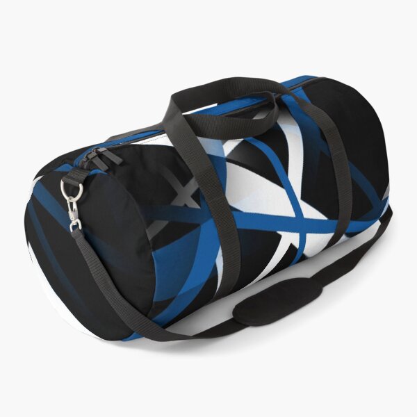 Item preview, Urban Geometry Black White Blue designed and sold by taiche.