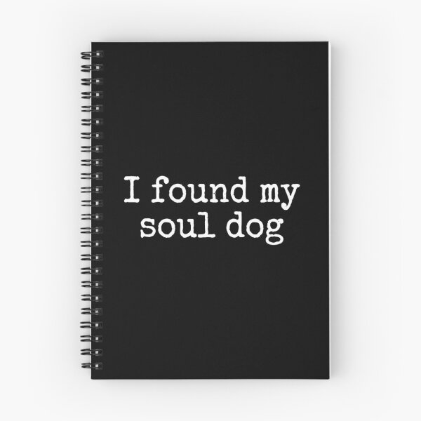 Item preview, I Found My Soul Dog Vintage Typography Quote designed and sold by SiarheiYur.