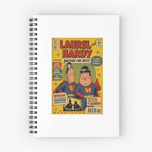 Item preview, Laurel and Hardy  - Comic Book Cover 2 designed and sold by Wilcox PhotoArt.
