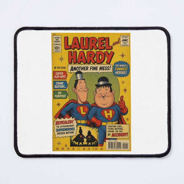 Item preview, Laurel and Hardy  - Comic Book Cover 2 designed and sold by Wilcox PhotoArt.