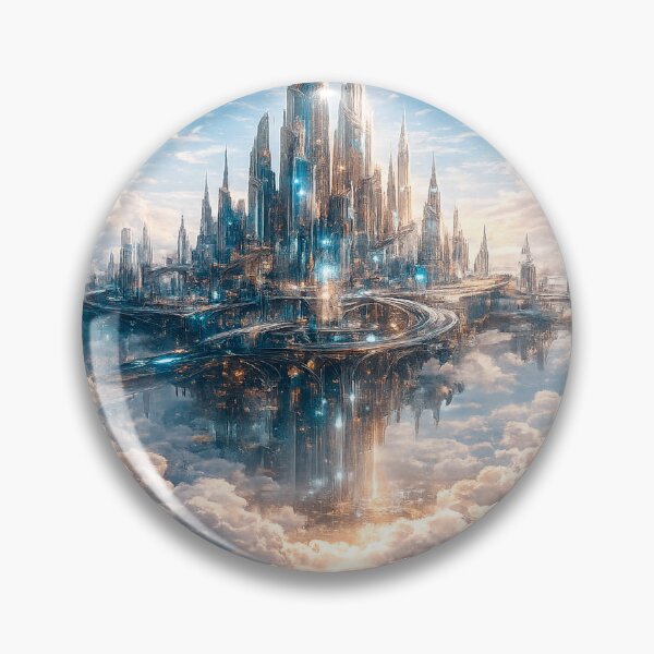 Item preview, Floating Sky City designed and sold by creativezoneco.