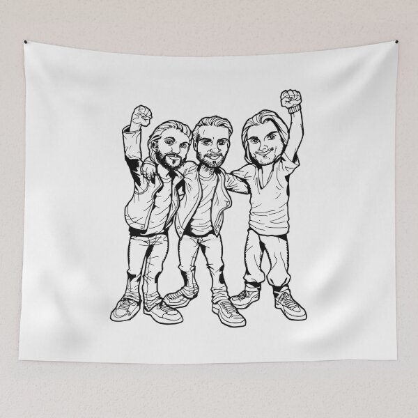 Item preview, Owl Swedish House Mafia Sitting on Branch designed and sold by Rishstrethphoto.