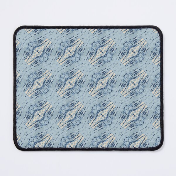 Item preview, Painterly Indigo Geometric Pattern designed and sold by DesignsbyPheby.