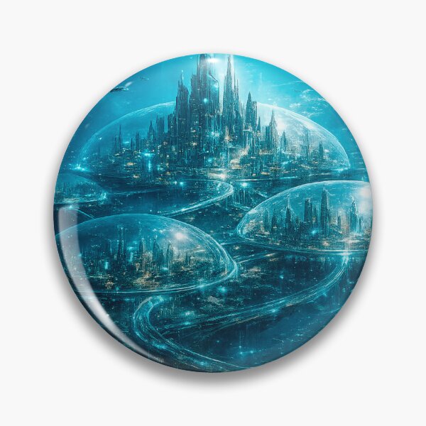 Item preview, Underwater Future City designed and sold by creativezoneco.