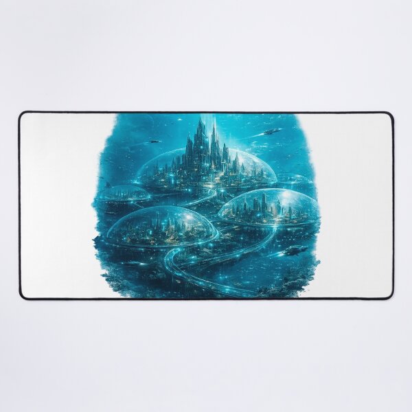 Item preview, Underwater Future City designed and sold by creativezoneco.