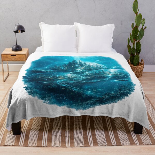 Item preview, Underwater Future City designed and sold by creativezoneco.
